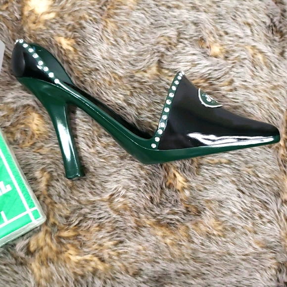 New York Jets Decorative Shoe Wine Bottle Holder - Picture 4 of 8